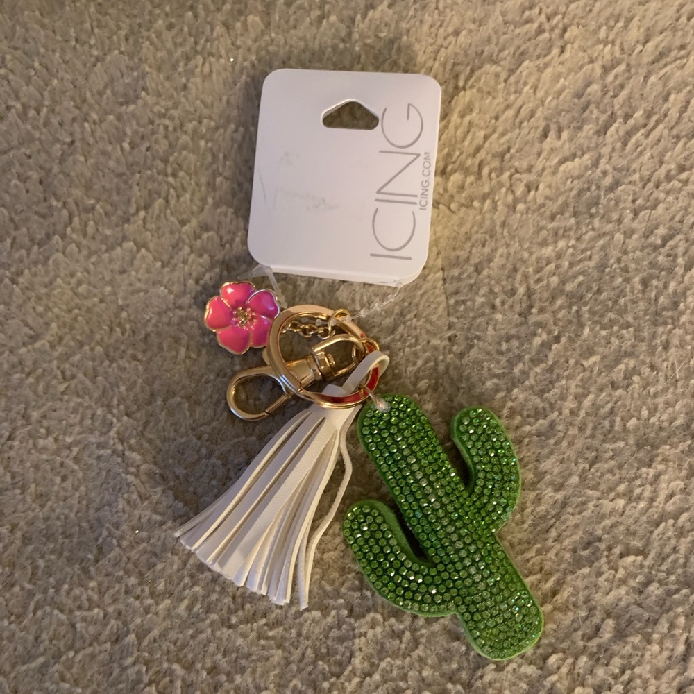 Cactus keychain.